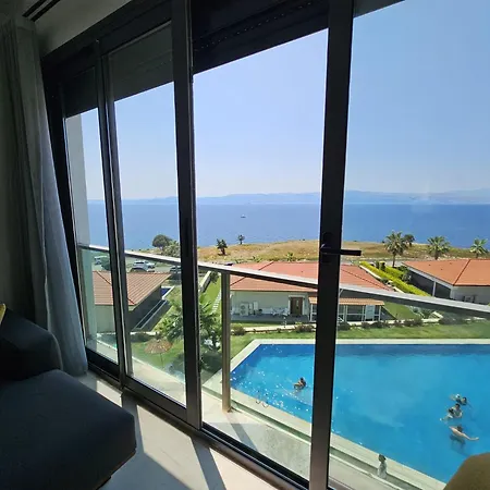 Romantic Sea And Chios View Flat Lägenhet *